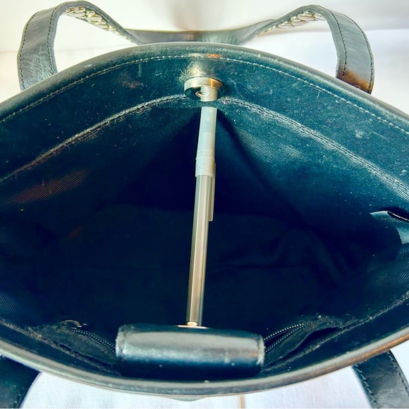 BCBGMAXAZRIA Black Handbag W/ Silver Studs - Picture 11 of 15